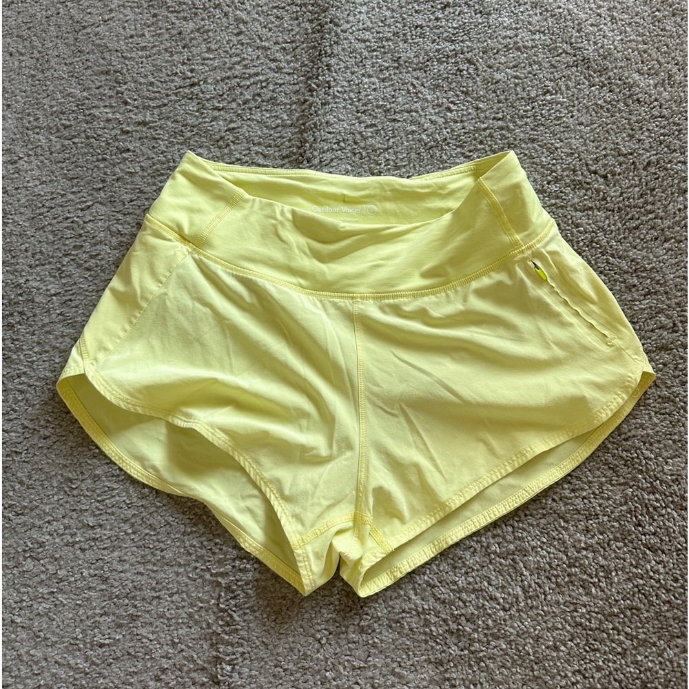 Yellow Outdoor Voices Short
